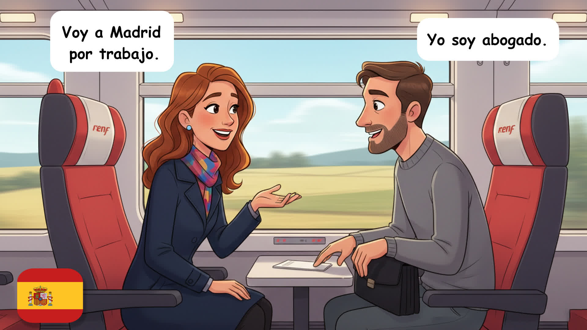[PDF Transcript] Learn Spanish Through Conversations: Talking About Work | (A1-A2 Levels) Listening Practice