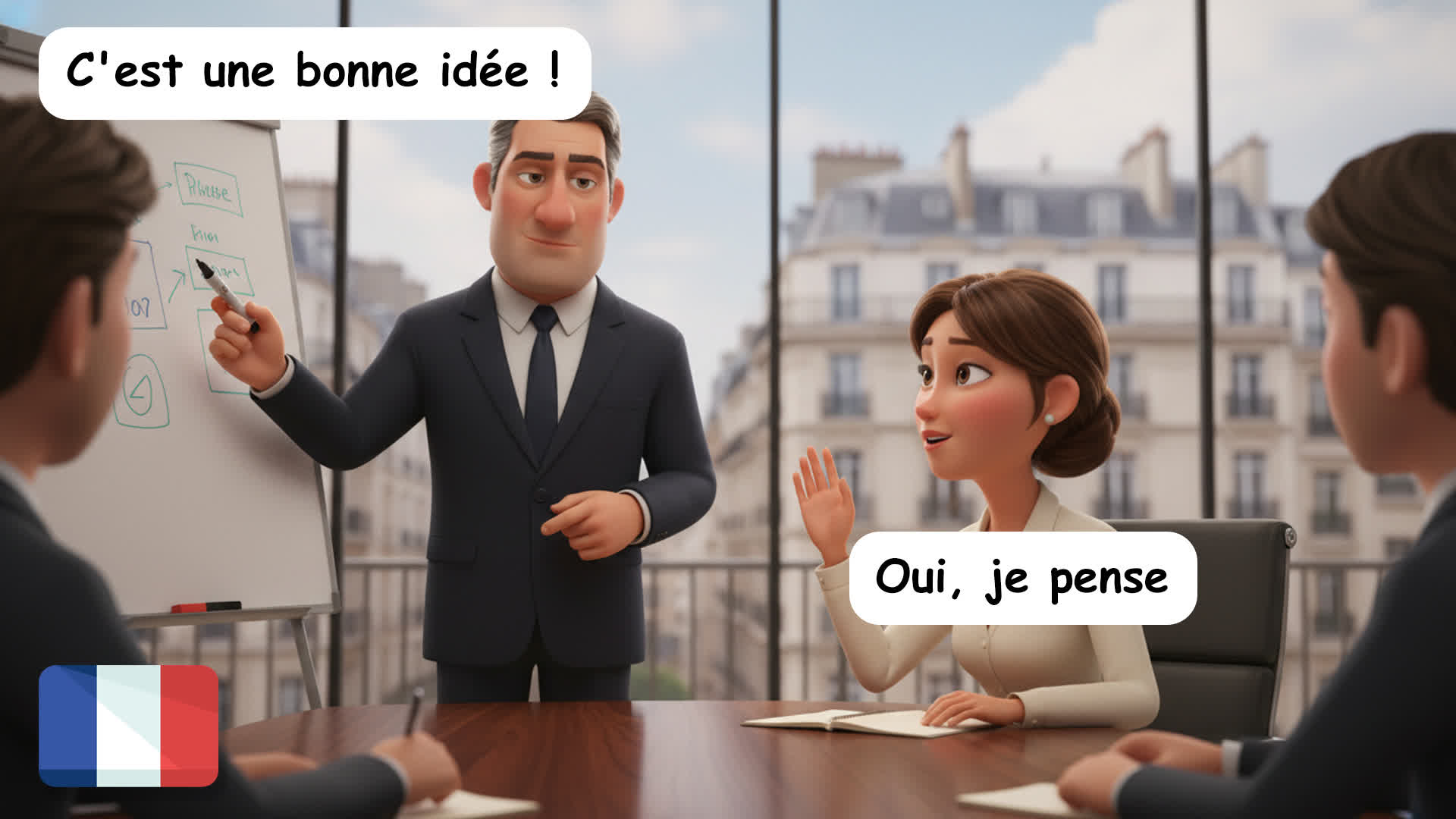 [PDF Transcript] 12 French Conversations for Beginners: Talking About Work & Employment