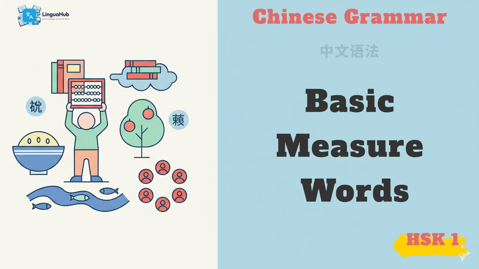 Learn Chinese Grammar: Basic Measure Words