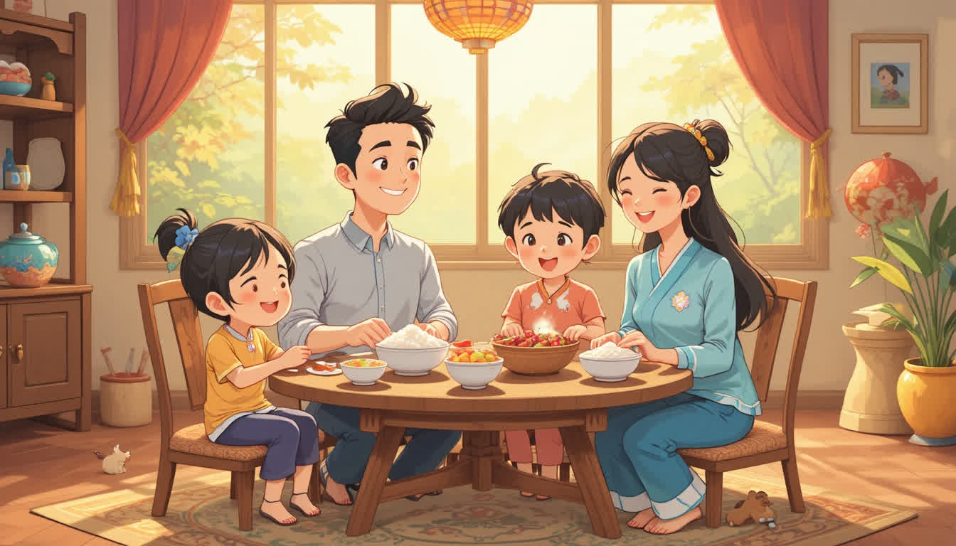 [Chinese Reading HSK 1] 我的家  (My Family)