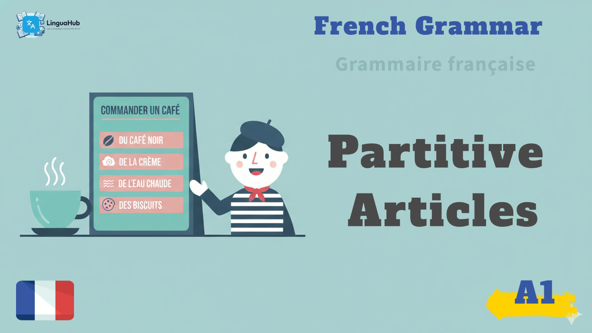 Partitive Articles (du, de la, de l', des)