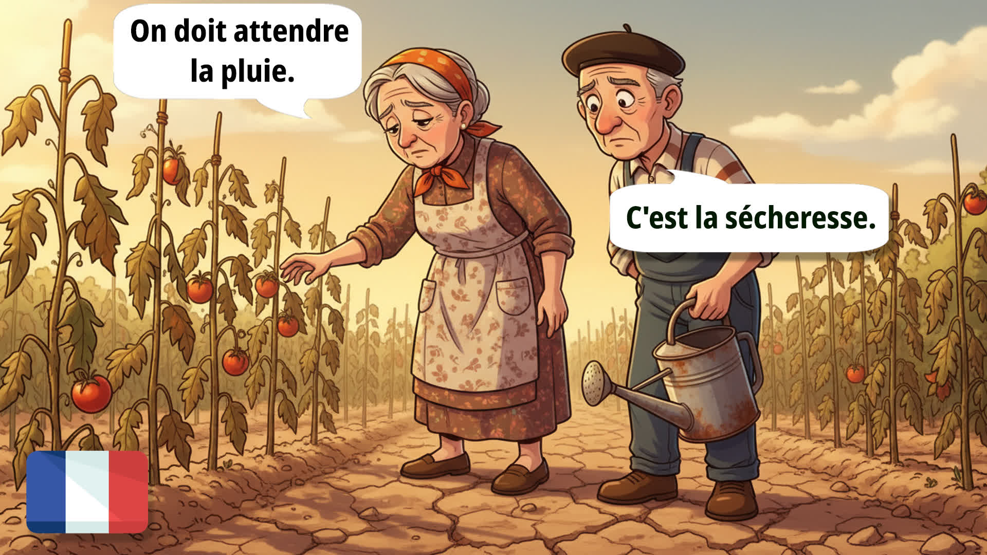[French Listening] 20 Minutes of Real-Life French Conversations (A1–A2) - Talking about the weather