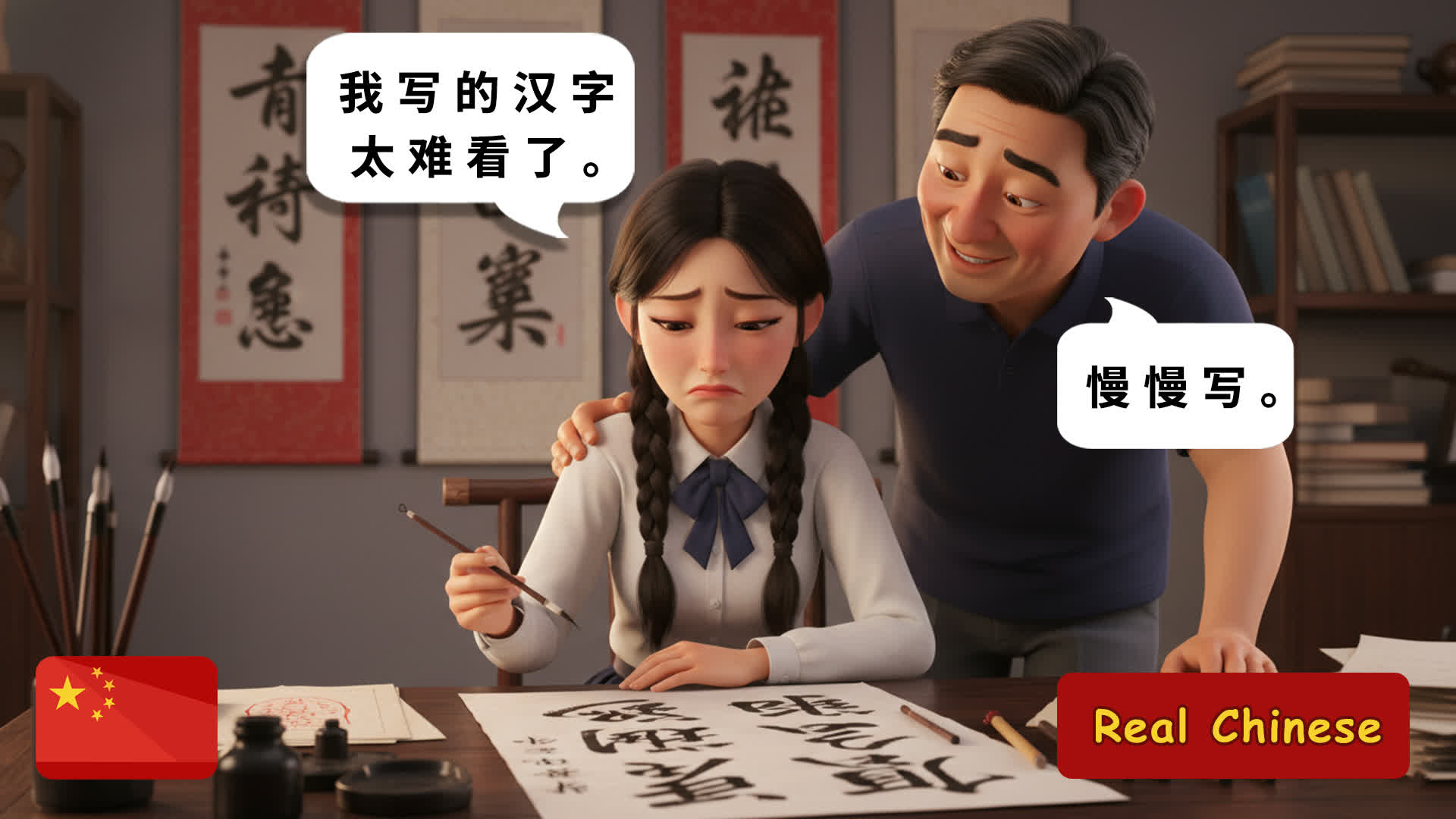 [PDF Transcript] Learn Chinese for Beginners: Talking About Studying Chinese | HSK 1–2